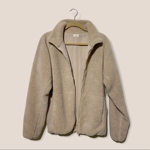 Brandy Melville willow shearling sherpa jacket